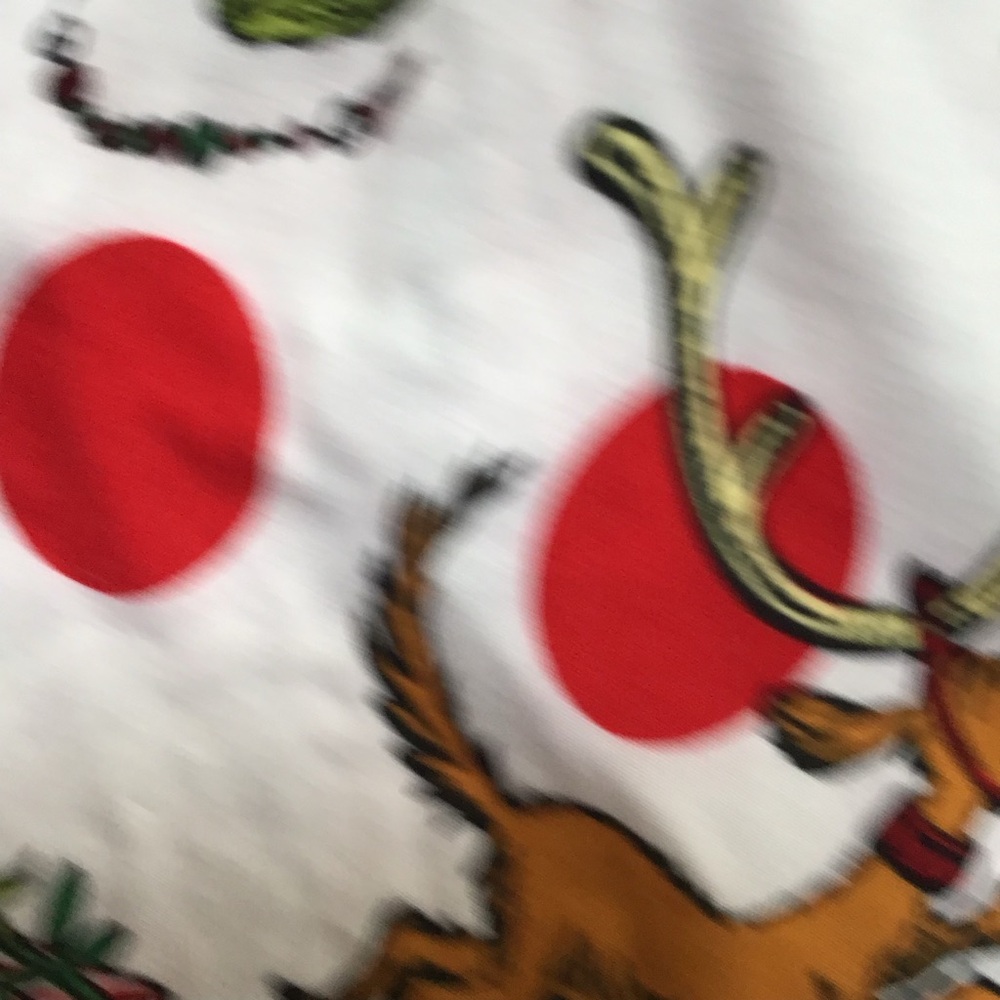 The Grinch Max the Dog Dr Seuss Green Red Dog Small Pet Tee Shirt Medium NWT - Picture 7 of 13